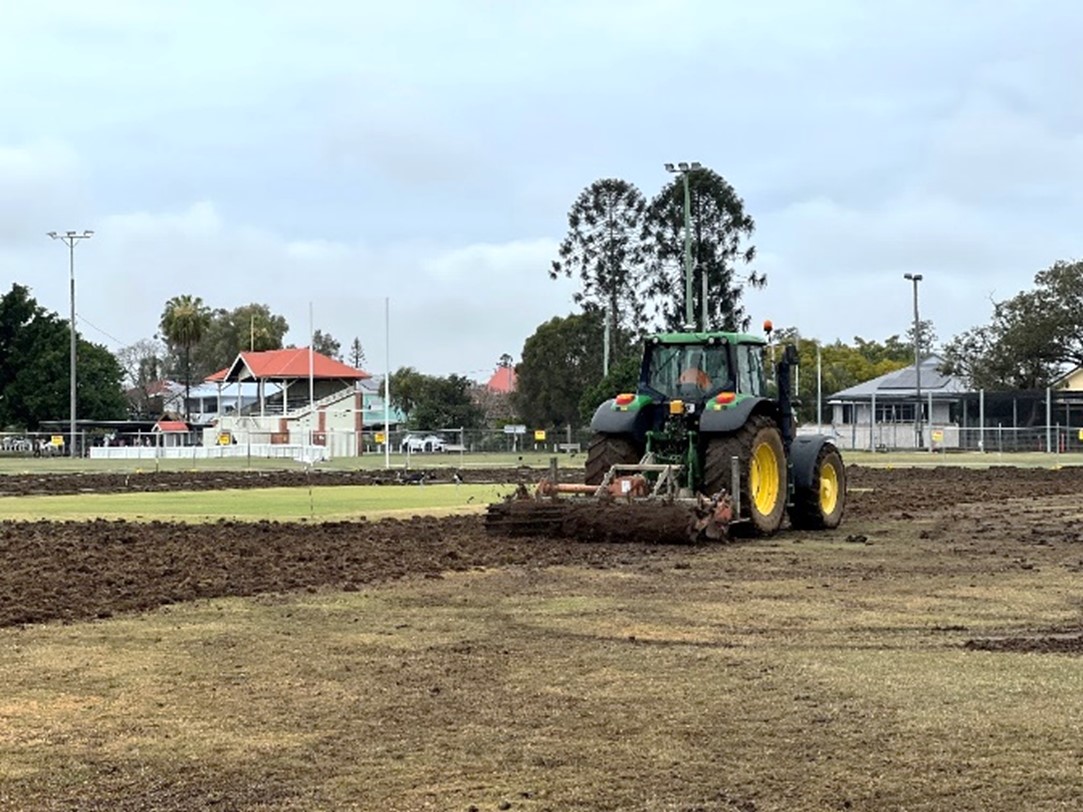 Graceville Memorial Park Oval 2 Refurbishment